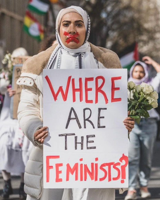 Keheningan Begitu Riuh, di Mana Suara Feminis Barat untuk Perempuan Palestina?