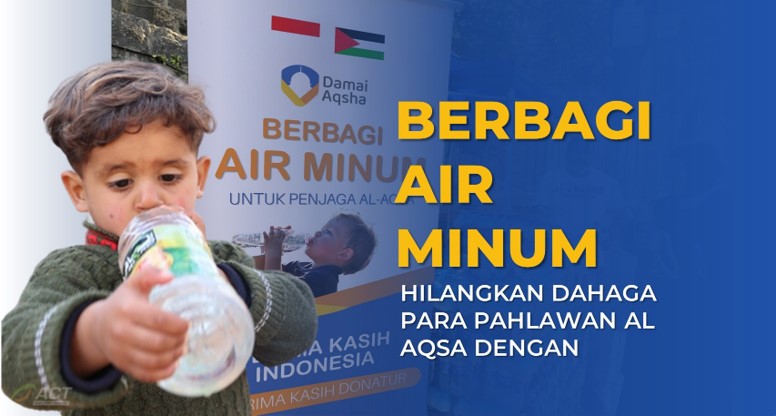 1 Botol Air untuk Penjaga Al-Aqsa
