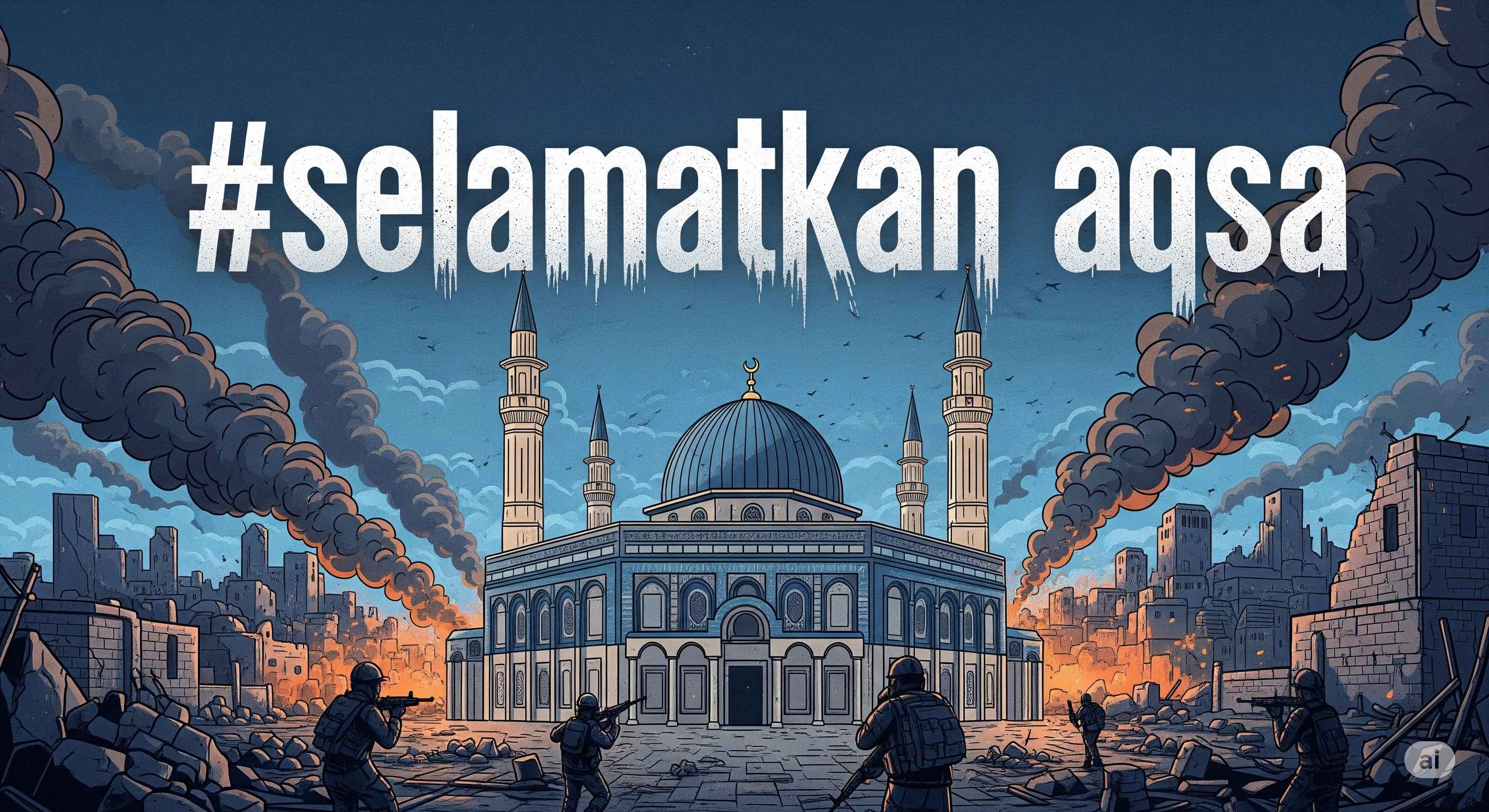 Mari Selamatkan Al Aqsha sekarang juga
