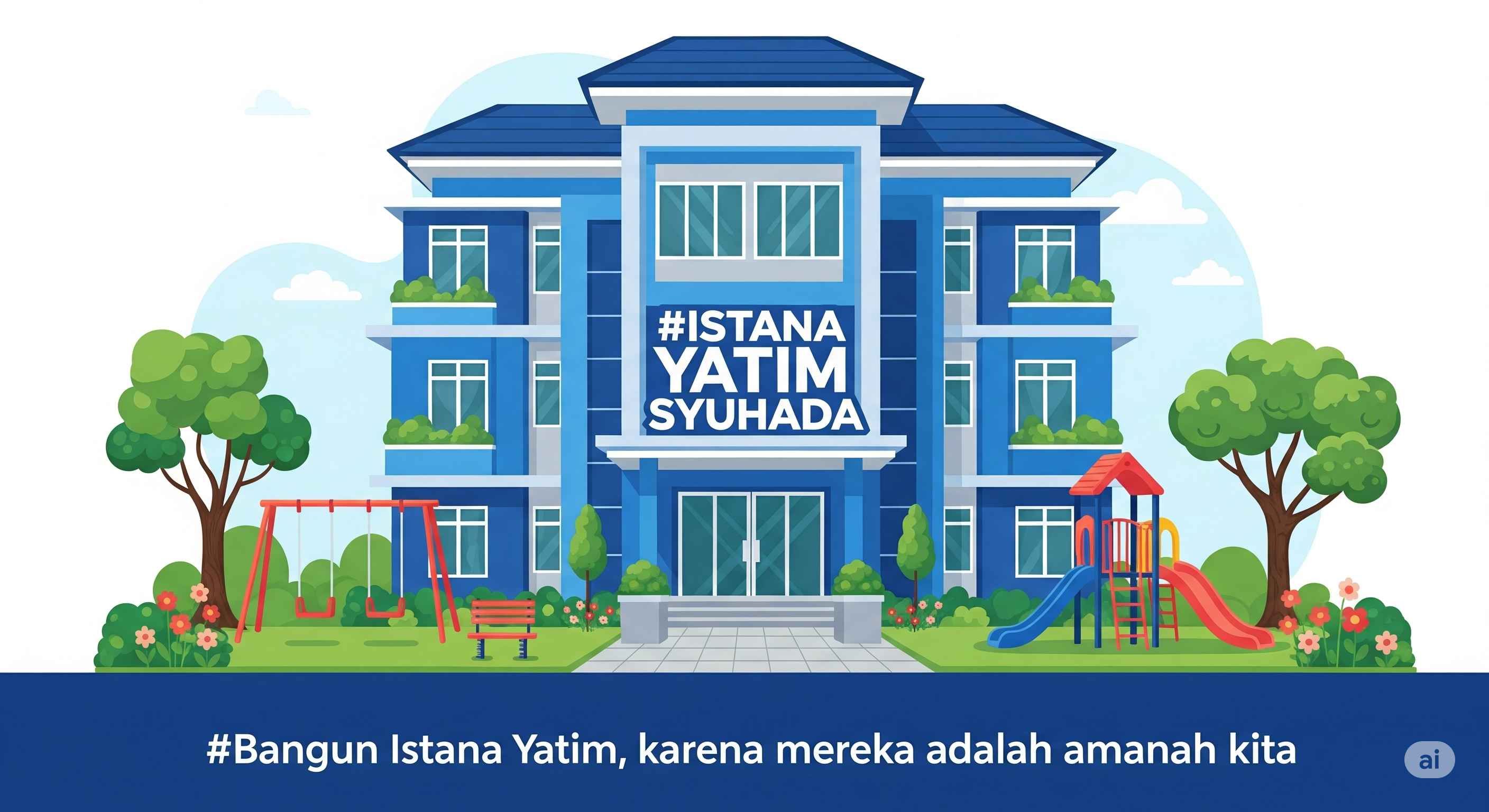 Yatim Amanah kita, Bersama Wujudkan Istana Yatim Syuhada