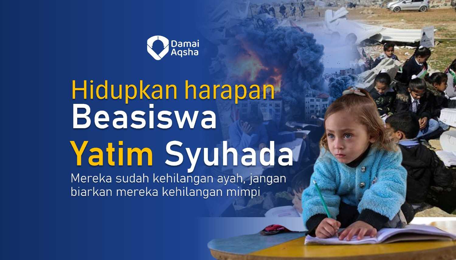 Beasiswa yatim syuhada, bantu wujudkan mimpi mereka