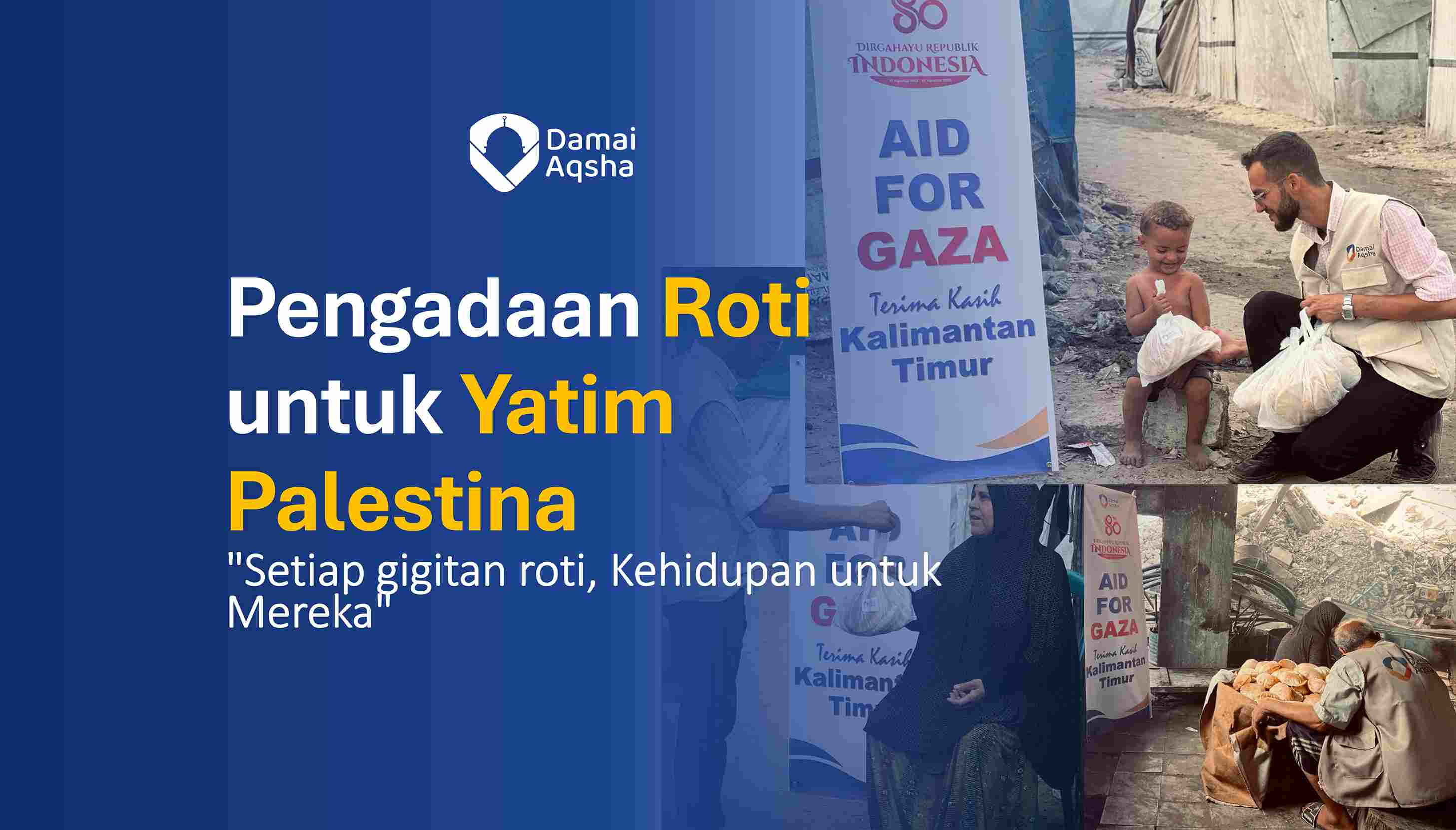 Bantu Pengadaan Roti Untuk Palestina