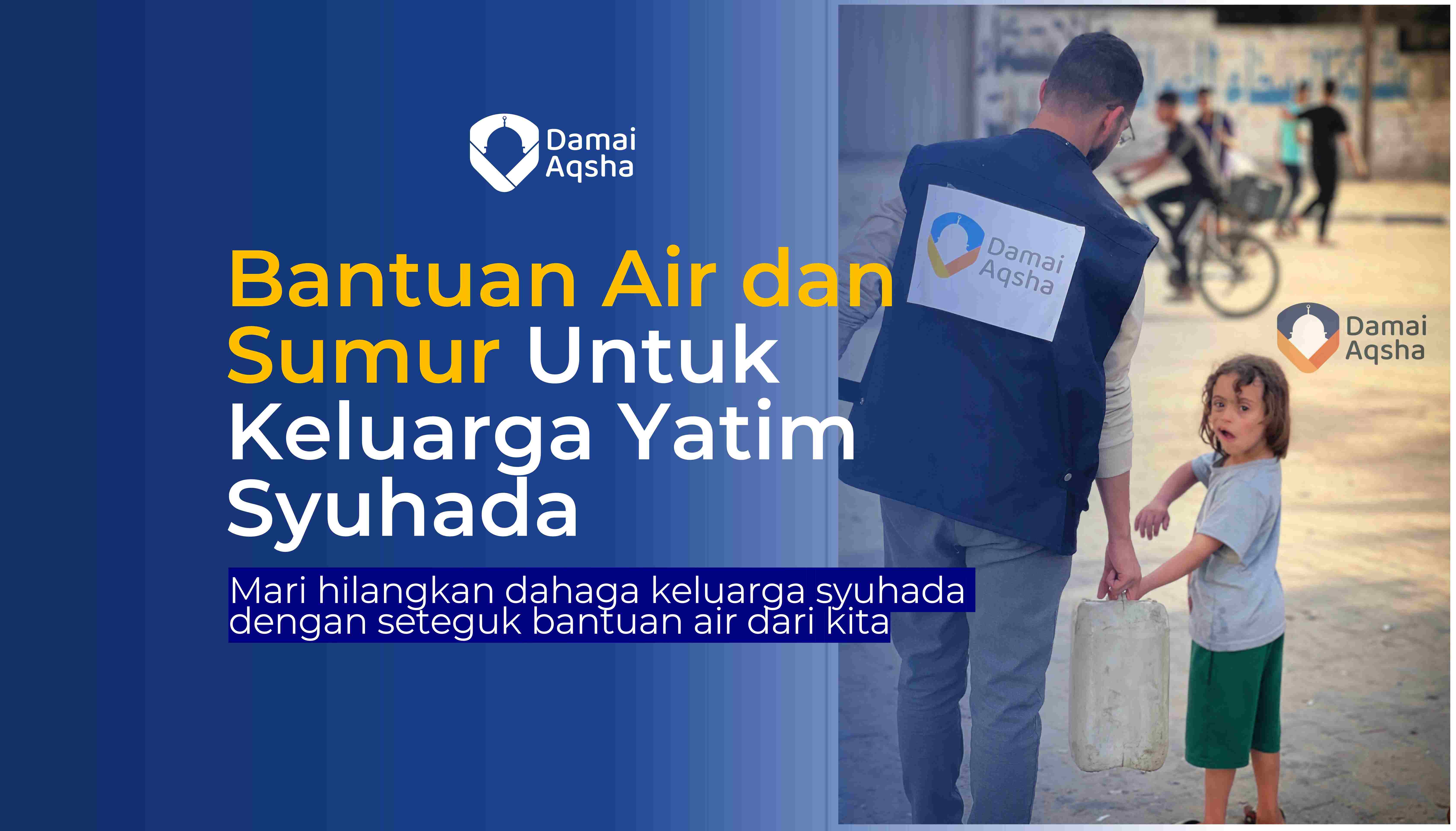 Urgen, Bantu Warga Gaza yang Krisis Air Bersih, Hingga Terpaksa Minum Air Limbah