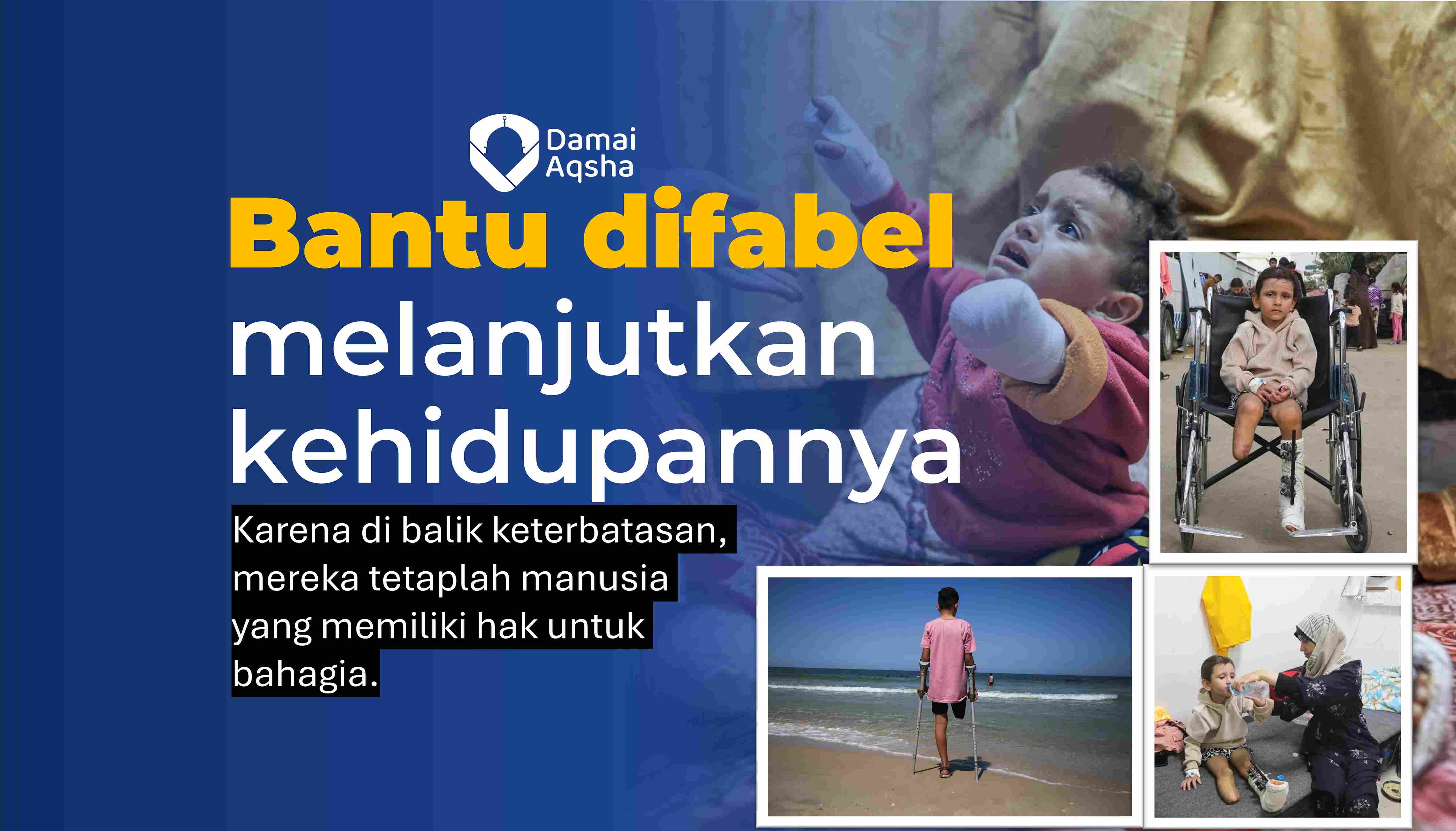 Bantu Difabel! Karena mereka juga layak hidup bahagia